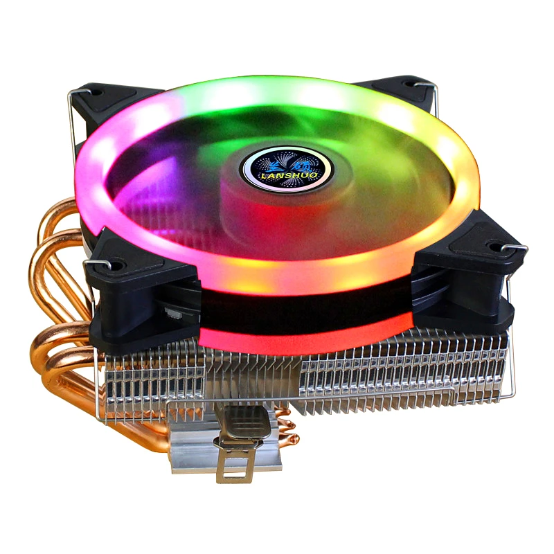 90mm / 120mm Low Profile Rgb Fan For Lga 775 1155 1150 1151 1200 1366 2011 X79 X99 Amd Am3 Am4