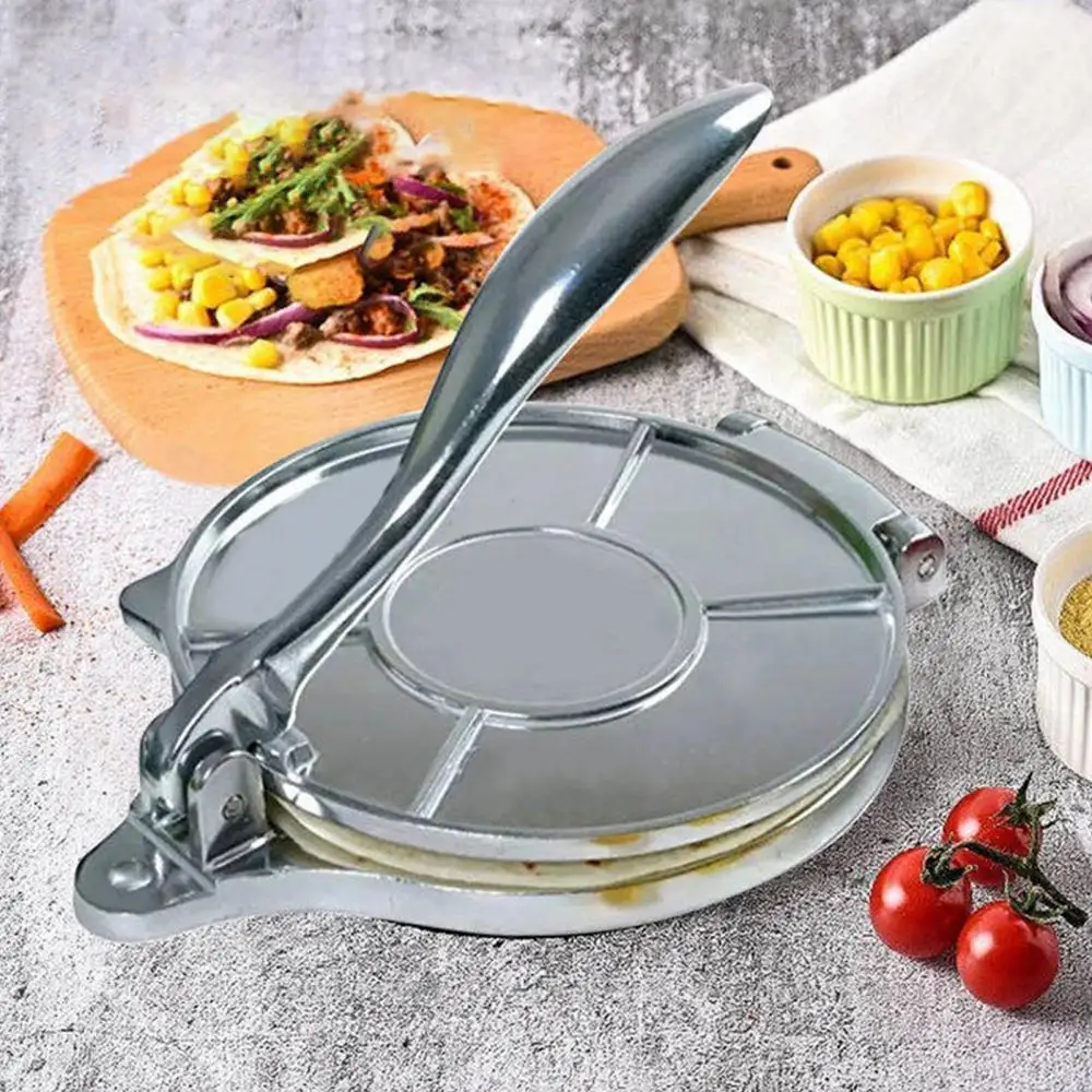 

Multi-functional Aluminum Alloy Non-stick Maker Press Pan Kitchen Tool Home Kitchen Flour Corn Baking Press Maker Tool