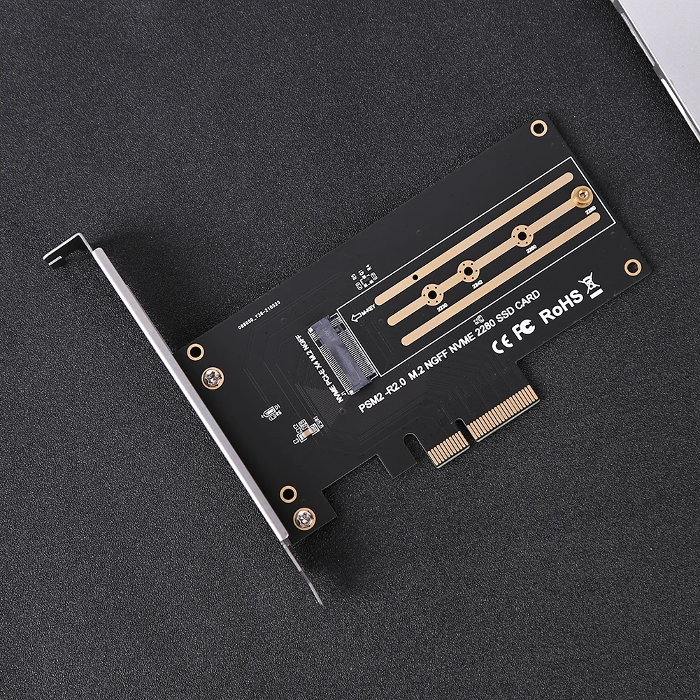 

Module Computer PC PCI Express .0 X4/X8/X16 Expansion Board M.2 NVME SSD to PCI-E Adapter for 2230 2242 2260 2280