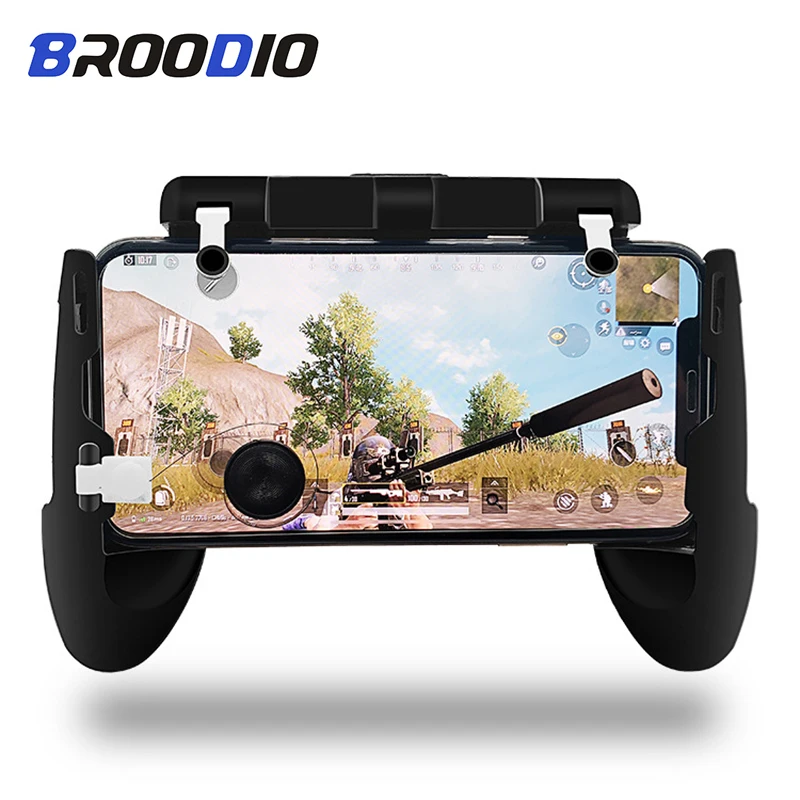 PUBG Moible контроллер геймпад Free Fire L1 R1 триггер 5 в 1 мобильный игровой коврик ручка L1R1