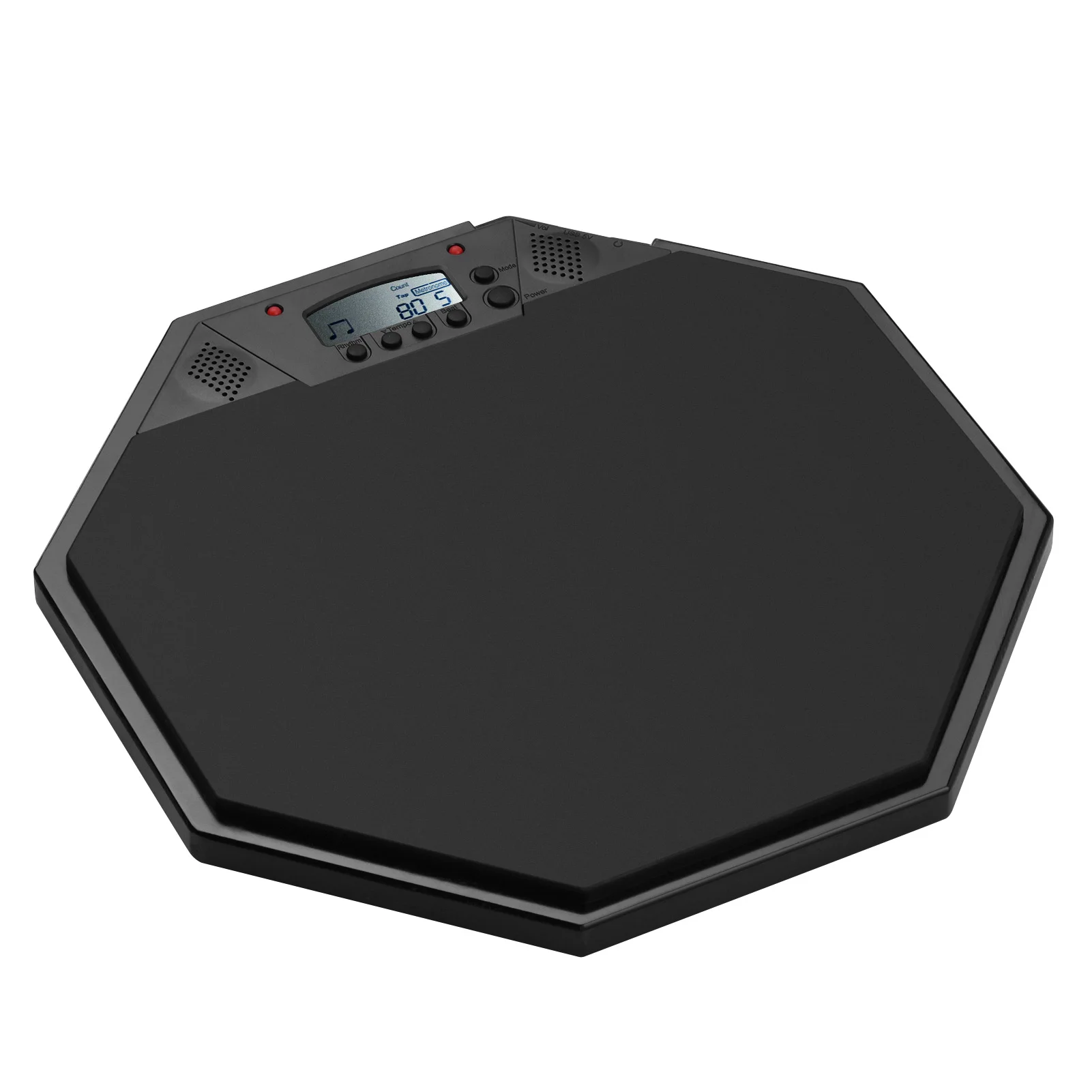 

Electric Practice Pad Dumb Drum Electronic Drum Pad with Digital LCD Display Metronome/Count/Tap Mode for Kids Beginners