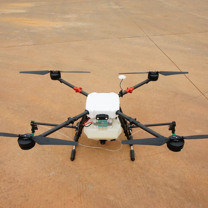 10л сельскохозяйственный беспилотник uav 10 кг 4 х осевой запечатанный распылитель с