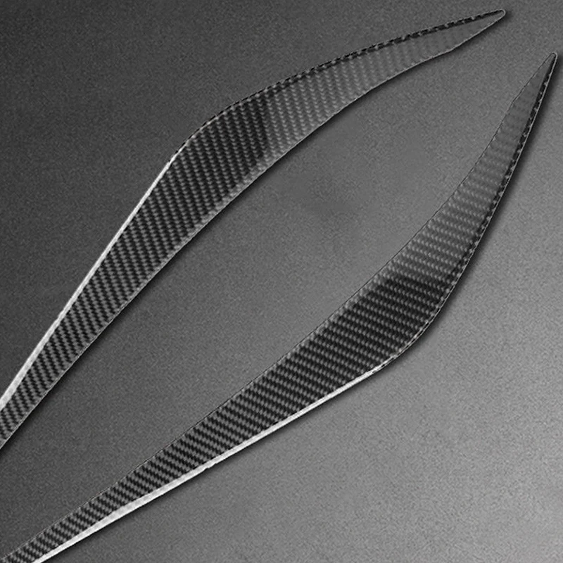 

Pair Car Headlight Eyebrow Point Molding ABS Decoration Trim Cover for Hyundai Elantra AD 2016-2018 Car Styling Sticker