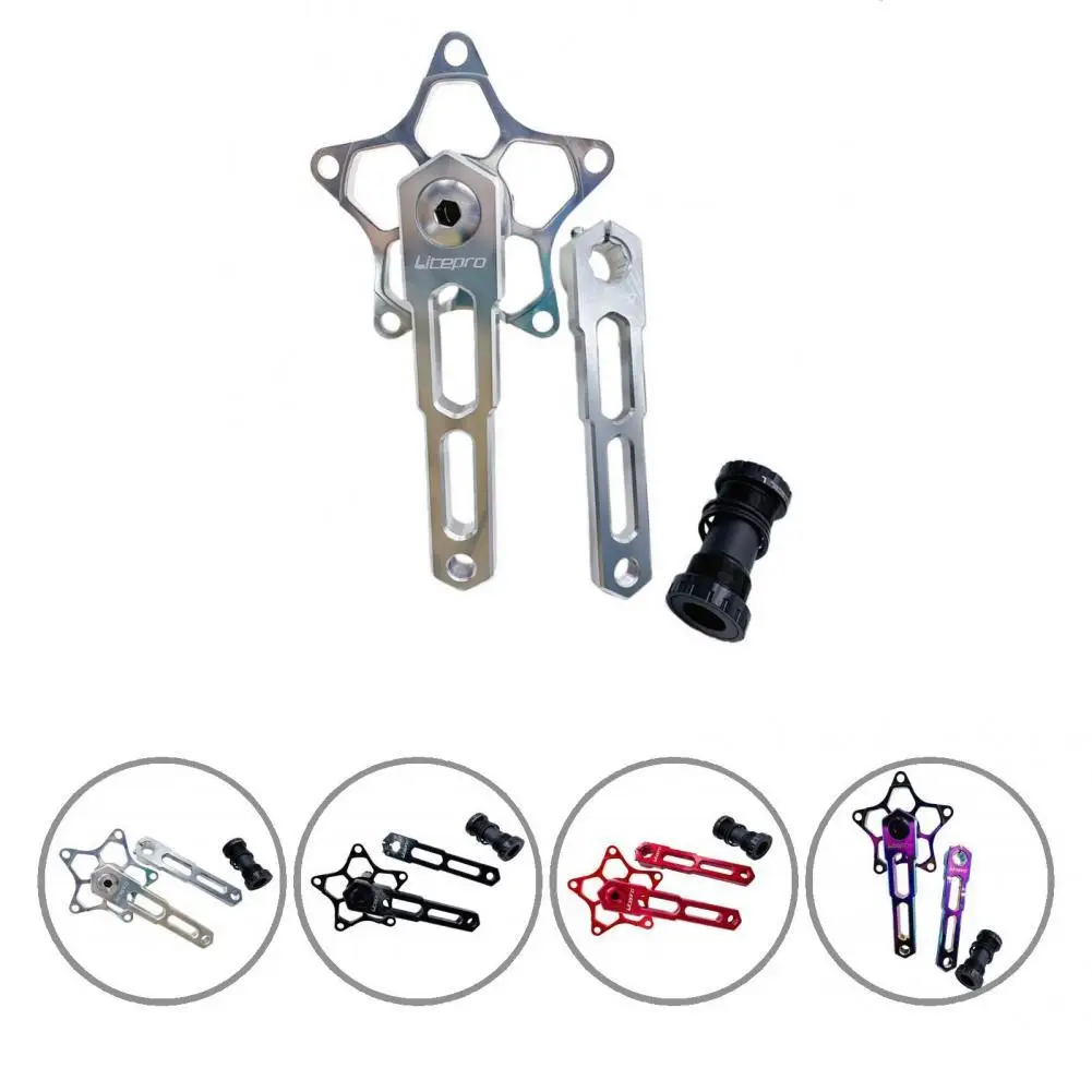 

Five Claw Crank Ergonomic Design Universal Ultra-light Five Claw Crank with Bottom Bracket