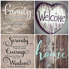 EverShine, Алмазная мозаика камни в форме ромба текст изображение стразы алмазов картина Пейзаж Вышивка крестом домашний декор вышивка бисером