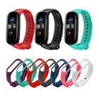Ремешок для xiaomi mi band 5, силиконовый, прочный
