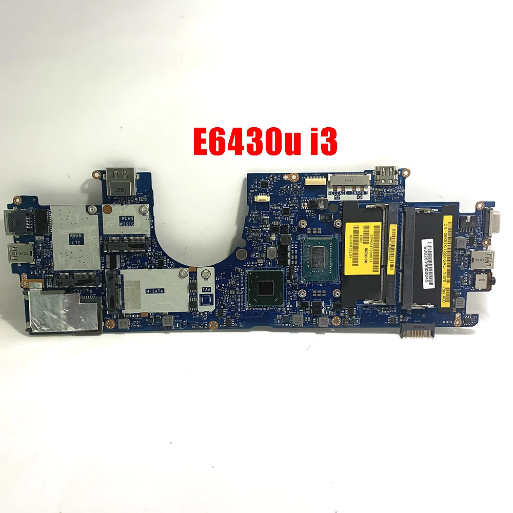 Материнская плата для ноутбука Latitude E6430 DDR3 DELL Inspiron Intel I3 интегрированная FULCOL