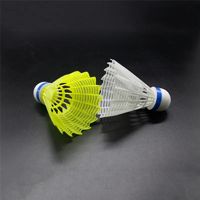 

3/6/12pcs Durable Nylon Badminton Training Gym Fitness Shuttlecocks Badminton Ball Indoor Outdoor Sports Training Balls