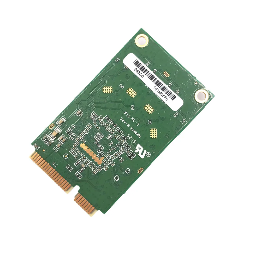 Wi-Fi  Broadcom BCM43465, 2, 4/5 , 802, 11AC/A/B/G/N, 4x4, 2 /, Mini PCIe