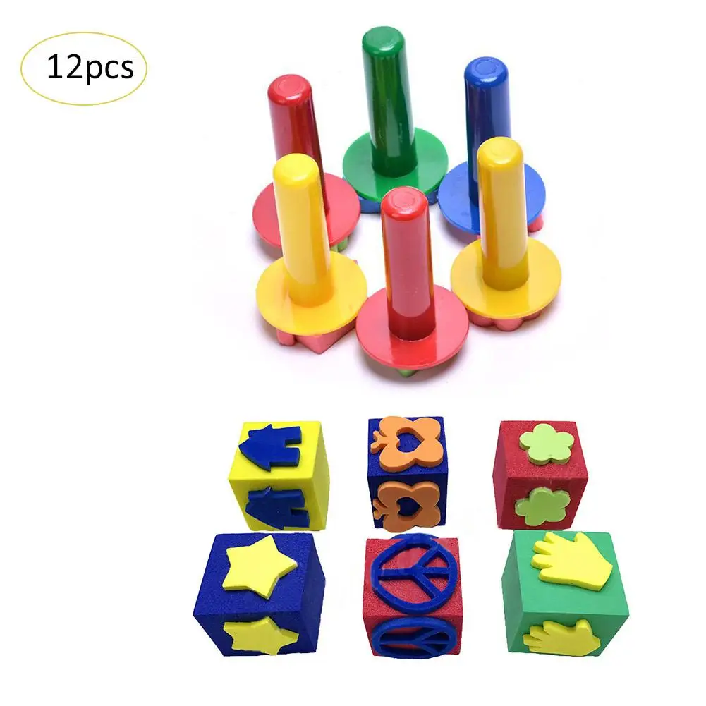 EVA печать штамп для ручки ребенок живопись художественные инструменты DIYES