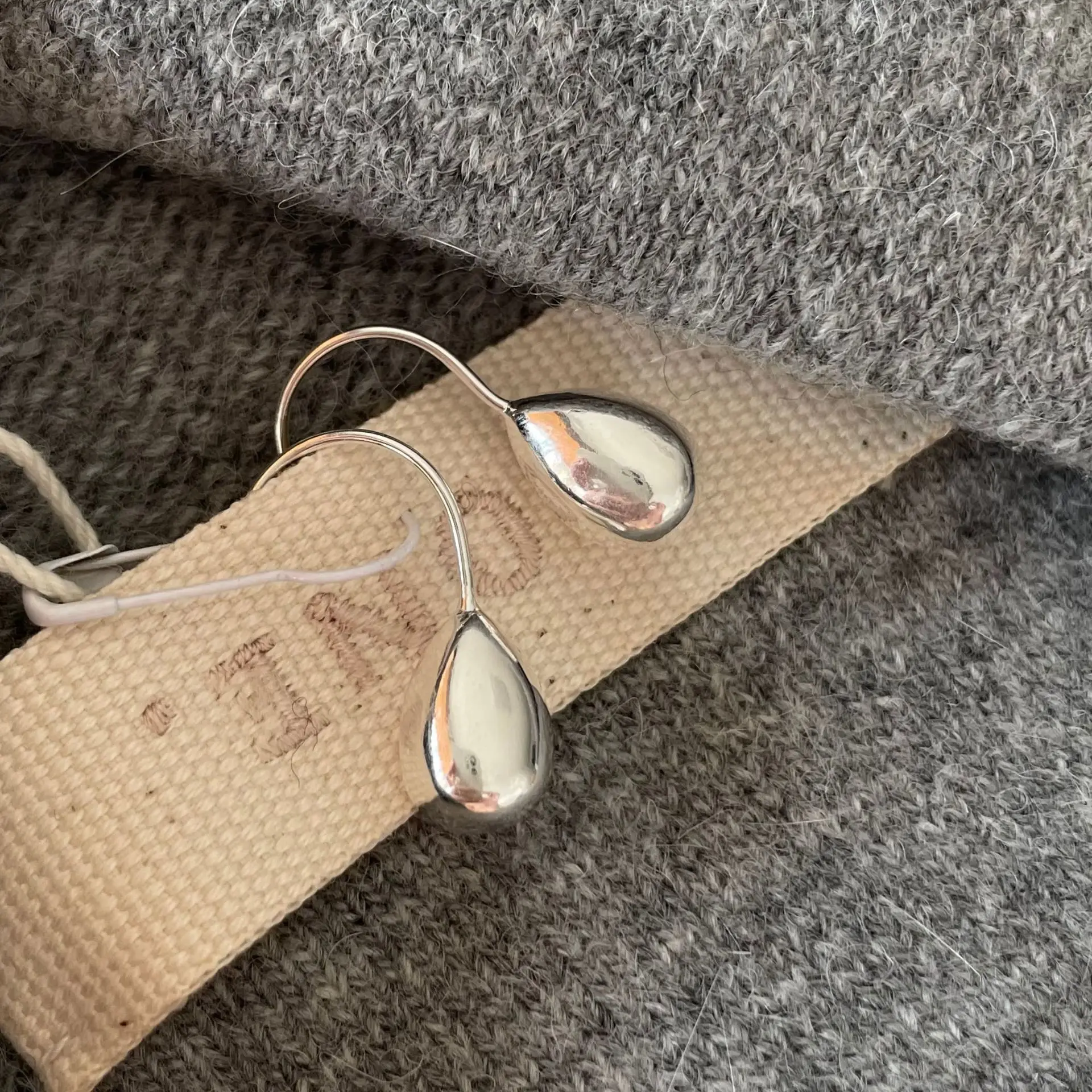 Женский кулон в виде капли воды SHANICE из стерлингового серебра 2021 пробы Необычные