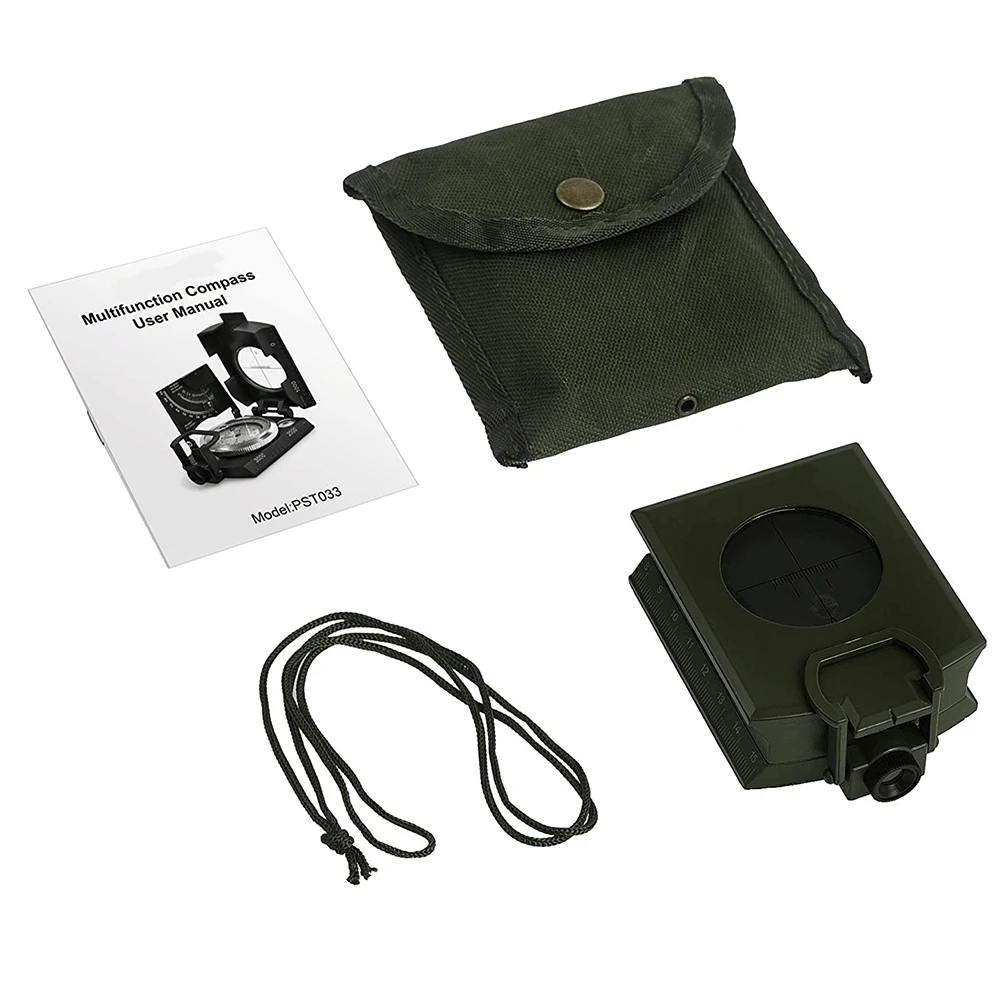 

Eyeskey Mulitifunctional Outdoor Survival Military Compass Camping Waterproof Geological Compass Digital Navigation Equipment