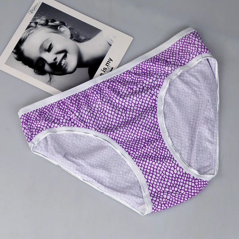 

10pcs/lot cotton women underwear Random colors mid rise panties for women soft Calcinha Cotton female Lingerie gril Briefs