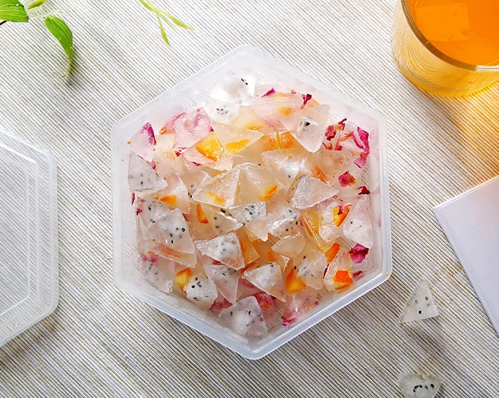 Самодельный лед шлифовальные машины шестигранные домашние Формы для льда с