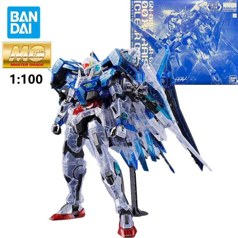 

Bandai Mg 1/100 Limiet 00R 00 Quanta Gundam Transparante Kleur Model Assemblage Actie Toy Figures Cadeaus Voor Kinderen 61393