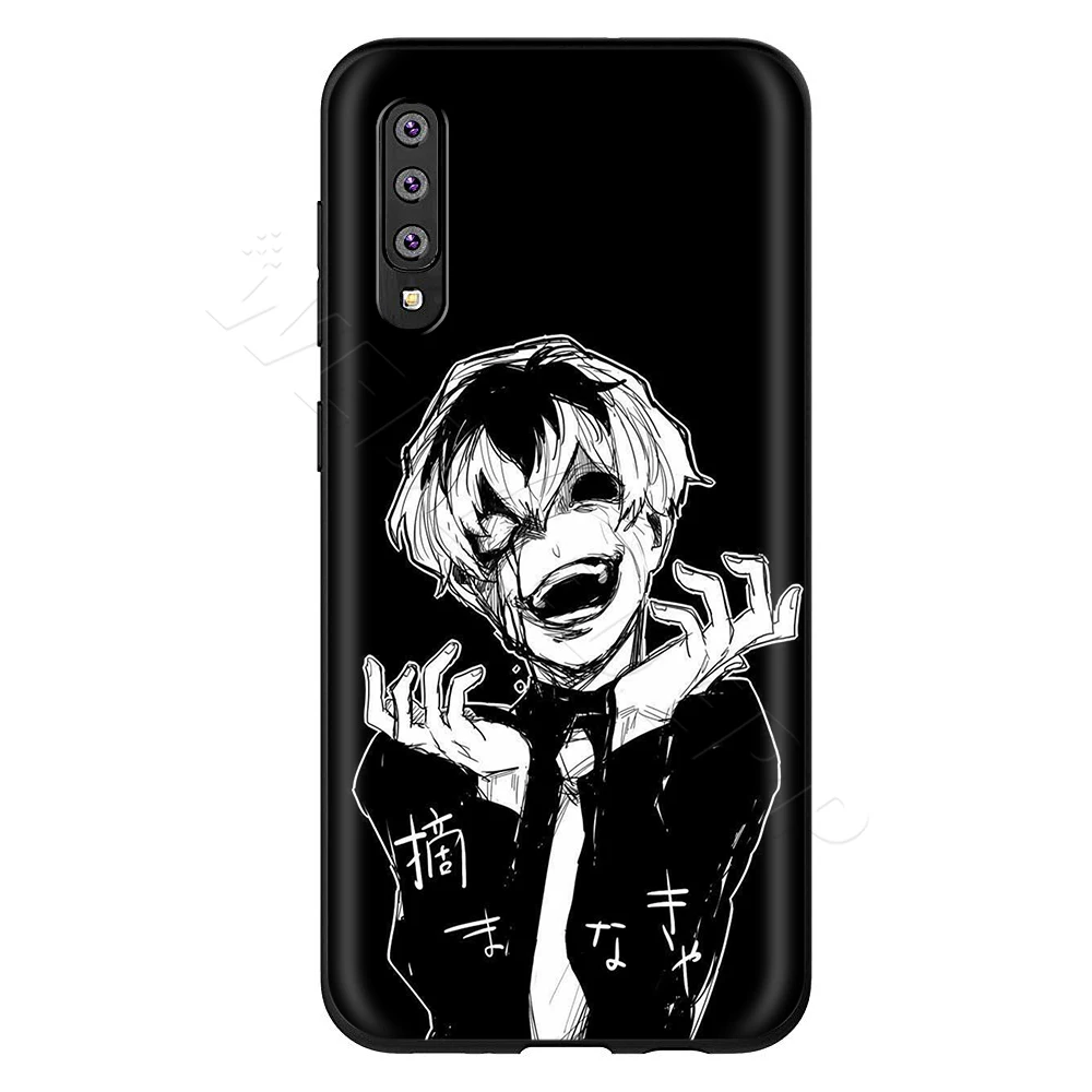 2 Webbedepp анимэ Tokyo Ghoul, чехол для samsung Galaxy S7 S8 S9 S10 Edge Plus Note 10 8 9 A10 A20 A30 A40 A50 A60 A70 - Цвет: 2
