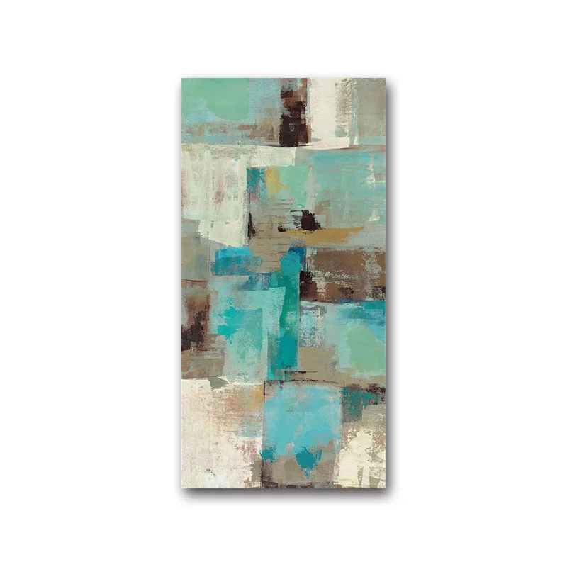 D Современная Картина на холсте, украшение на стену, большая картина, золотой плакат и принт, абстрактная картина для гостиной, столовой, дома - Цвет: D