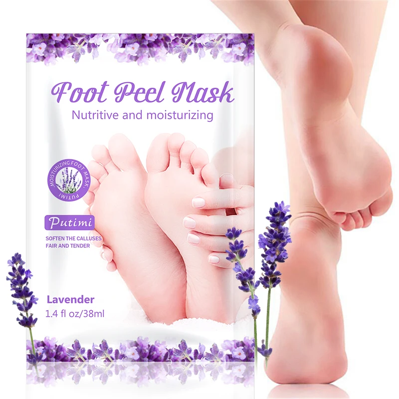 

30Pair Exfoliating Foot Masks Pedicure Socks Exfoliation for Feet Mask Peel Dead Skin Remover Calluses Nourishing Foot Mask