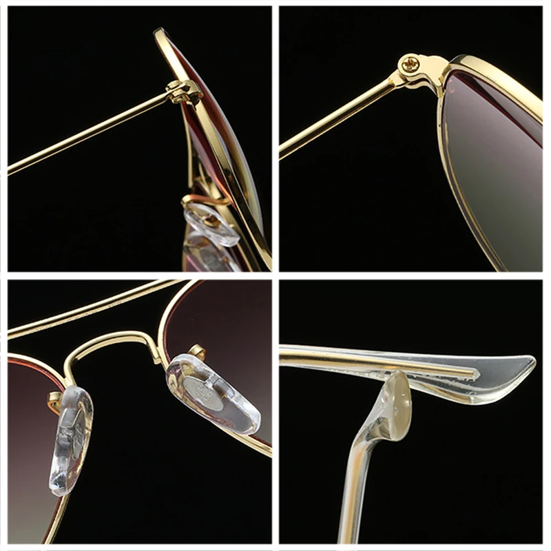 2021 оправа пилот океан Солнцезащитные очки женские модные летние Стиль Элитный