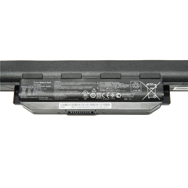 

NEW For Asus A32-K55 A33-K55 A41-K55 A45 A55 A75 K45 K55 K75 R400 R500 R700 U57 X45 X55 X75 Series Laptop Battery