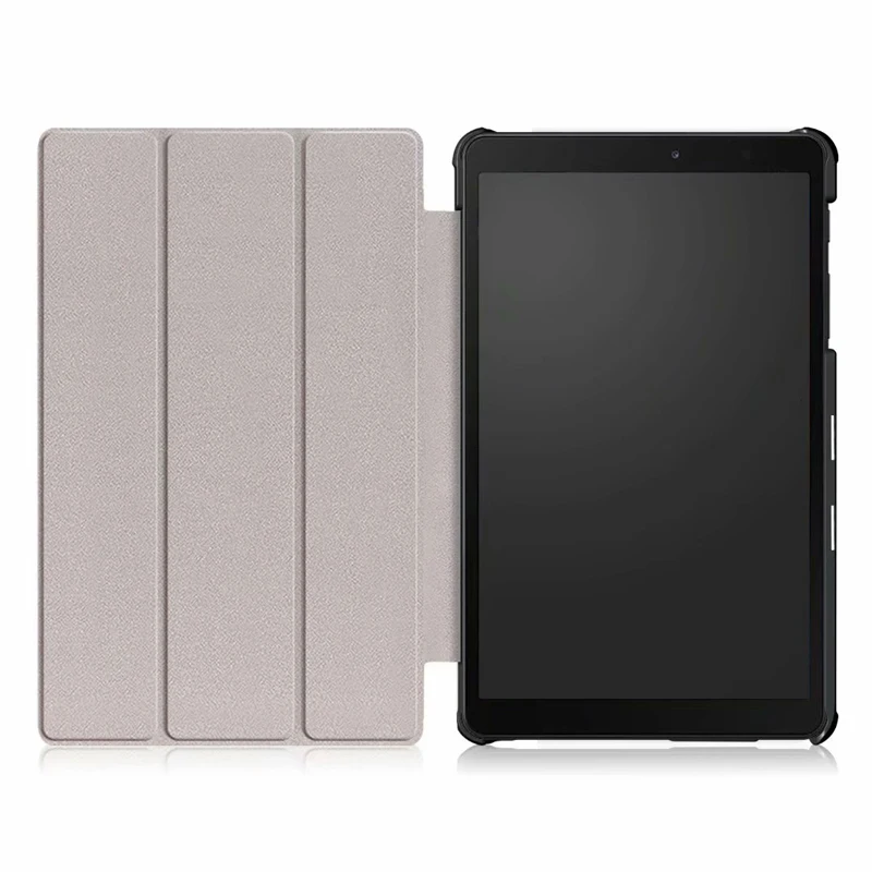 Чехол для Samsung Galaxy Tab A 8 0 2019 P200 P205 SM-P200 SM-P205 Тонкий Магнитный чехол с откидной