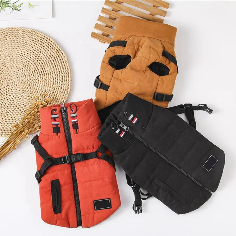 Зимний жилет для щенков собак хлопковая стеганая куртка чихуахуа плюшевый