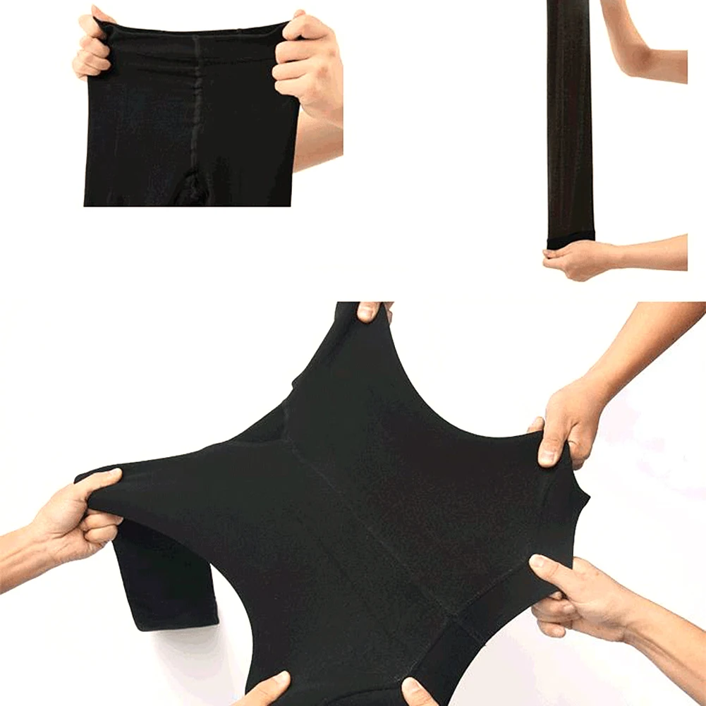 Зимние эластичные женские теплые леггинсы длиной до щиколотки однотонные брюки