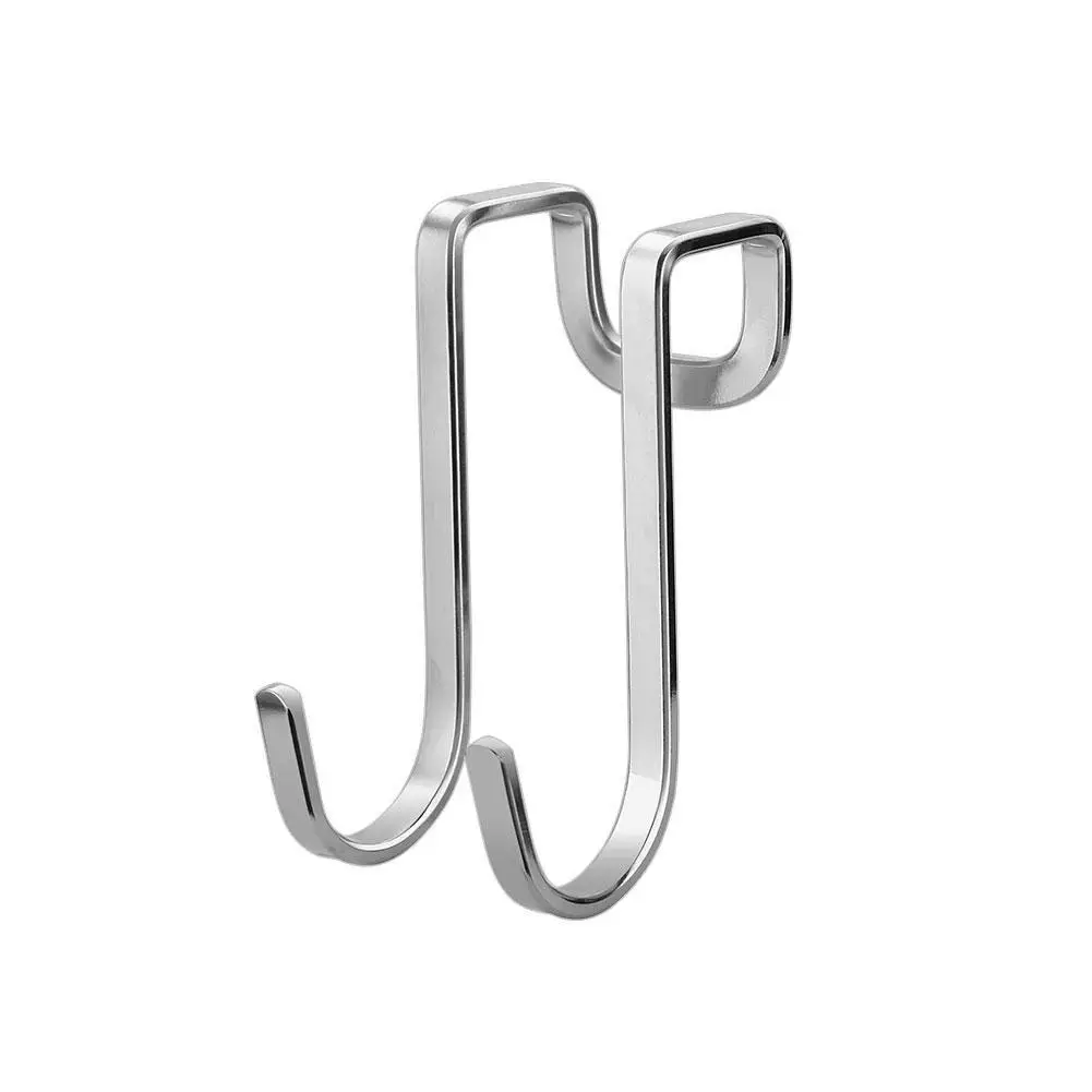 

1PC Steel Double S Shape Storage Hook for Bathroom Kitchen Wall Door Organizer Accessories Purse Hook