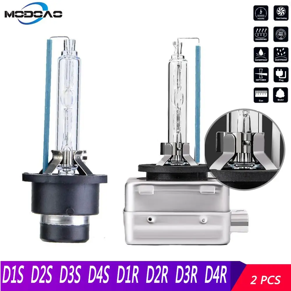 Ксеноновые фары пара ксеноновых фар 35 Вт D1S D1R D2S D2R D3S D3R D4S D4R 4300K 6000K 8000K|Лампы для