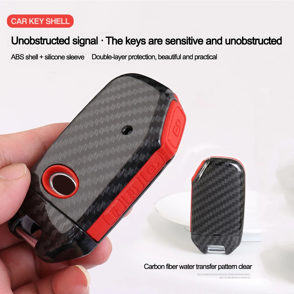 Автомобильный Стайлинг мягкий силиконовый чехол для ключа из АБС-пластика KIA