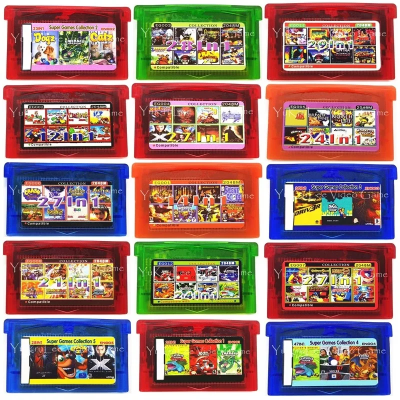 

Картридж EG EN для Nintendo GBA NDS консоли, 32 бита, аксессуары для видеоигр