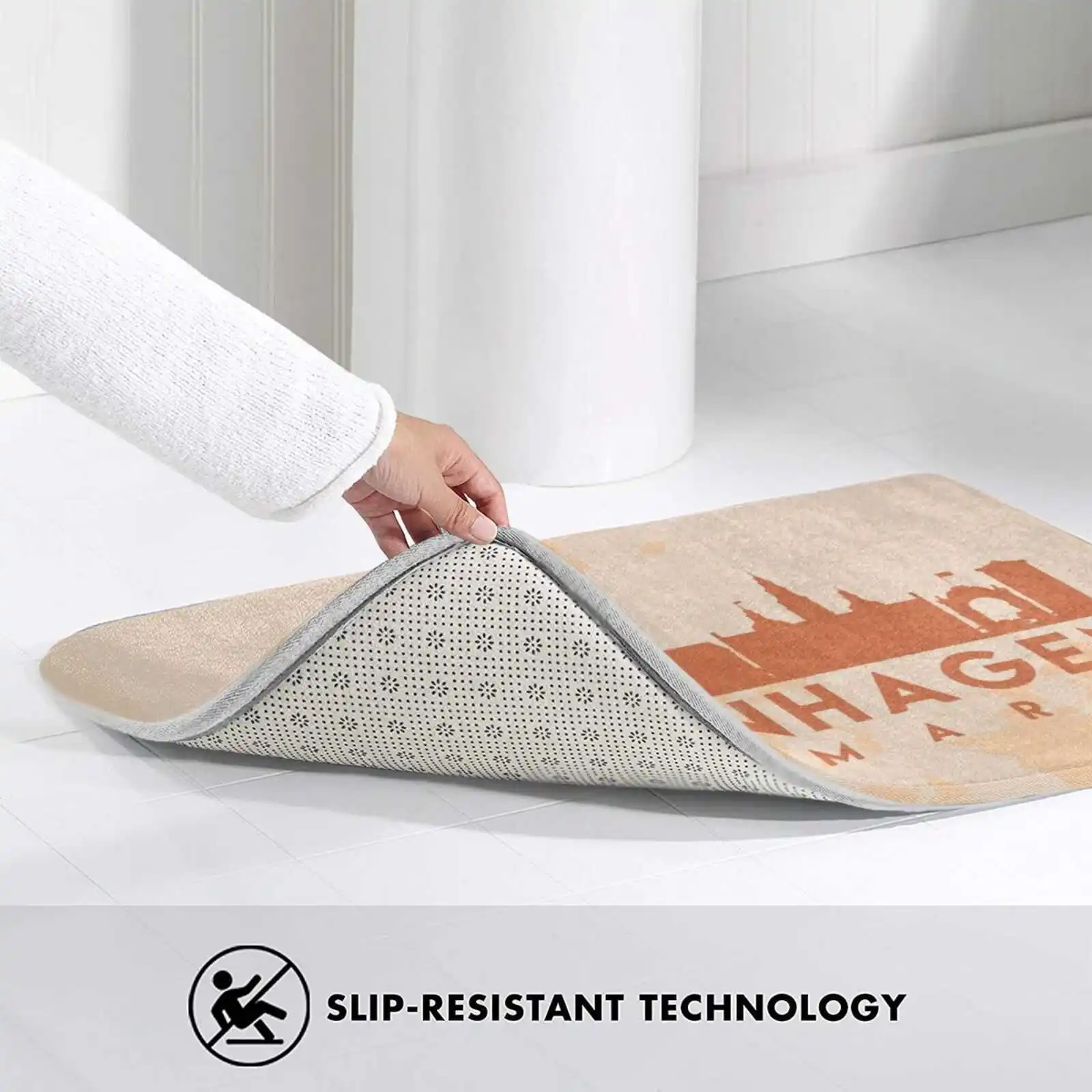 Копенгаген Дания Карта города очертания земли мягкий домашний