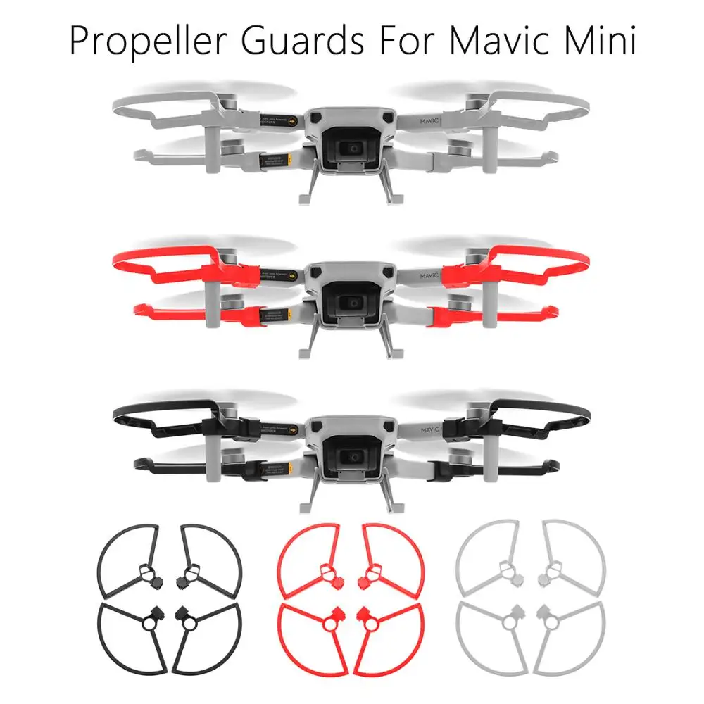 4 шт. защита пропеллера для DJI Mavic Mini Drone от столкновений кольцо быстросъемный