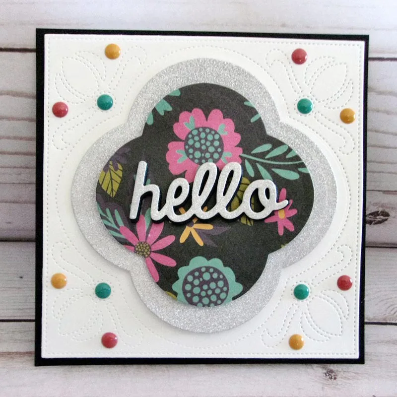 Вырубные штампы 5 дюймовая панель фотобумага необычное создание штампов DIY