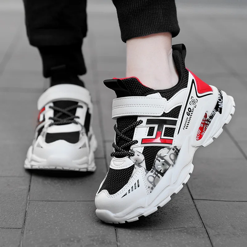 

Детская спортивная обувь для мальчиков и девочек, модные повседневные кроссовки, детская обувь для бега, дышащие детские кроссовки для улиц...