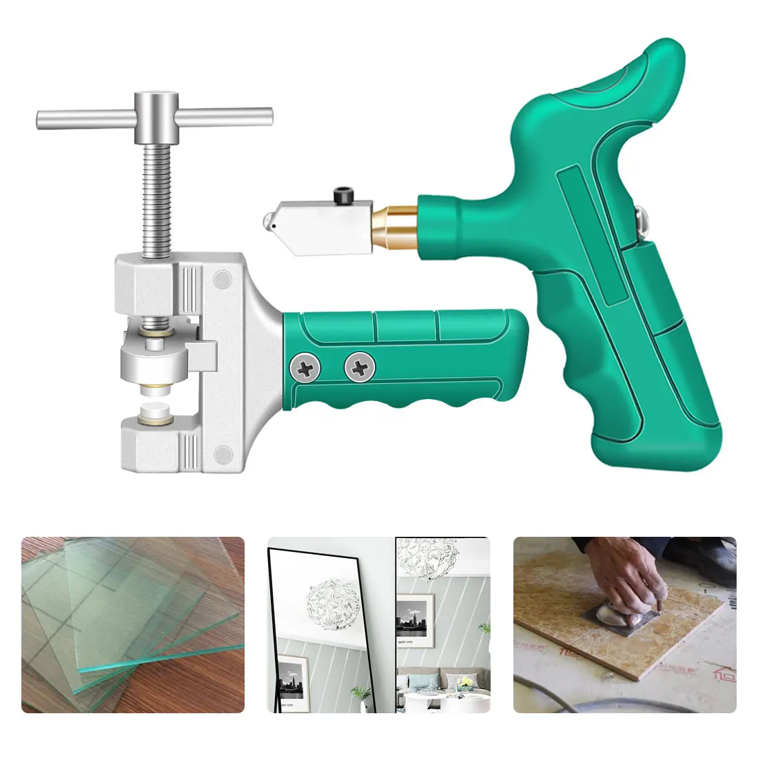 

Professional Glass Cutter Tile Handheld Multi-Function Portable Opener Home Tile Cutter Diamond Cutting Hand Tools Cutter set
