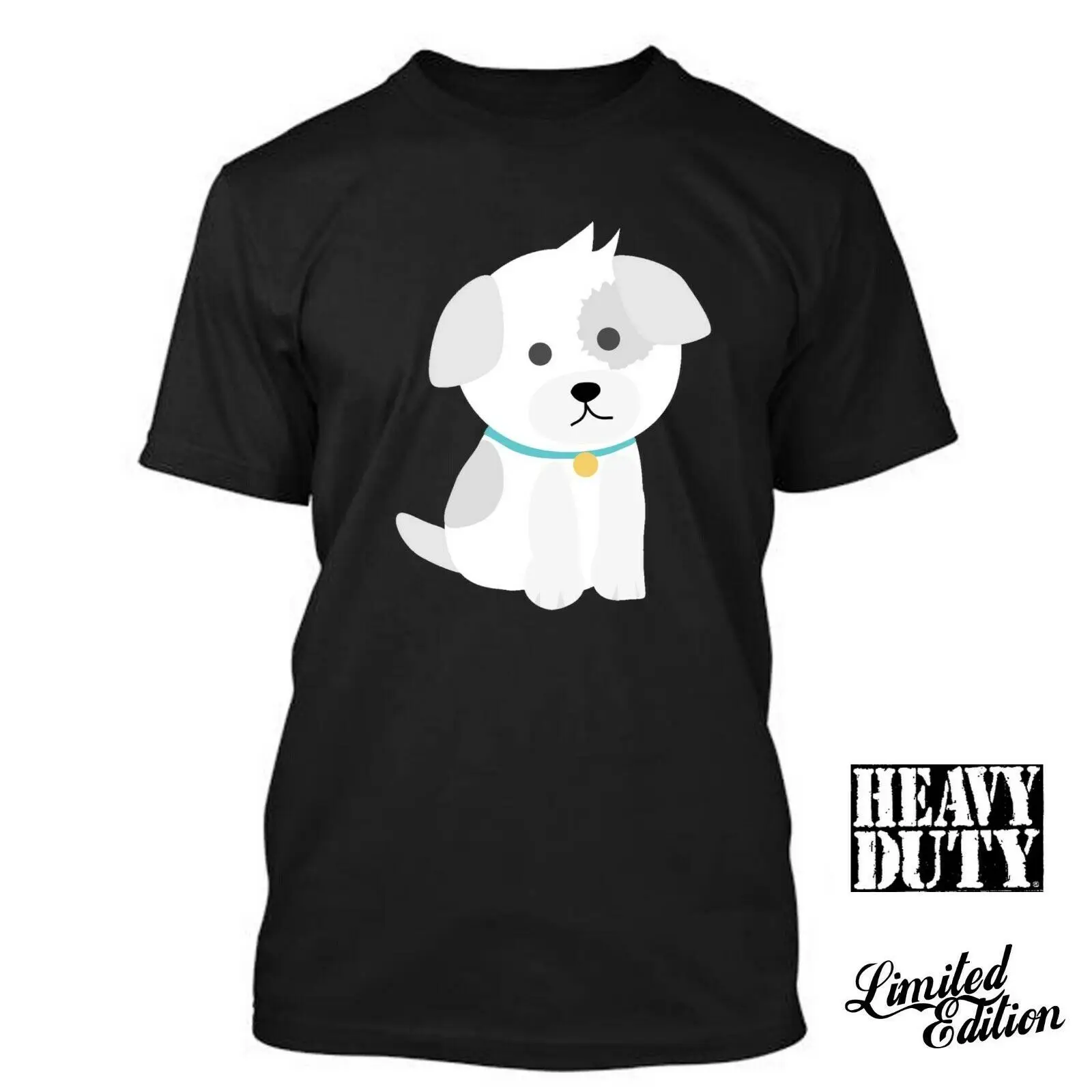 Футболка с принтом SAD Puppy I Love Dogs Pets|Мужские футболки| |