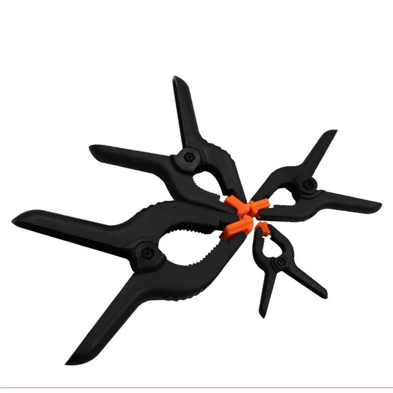 Нейлоновый зажим для деревообработки регулируемый пластиковый пружинный 2/3/4/6