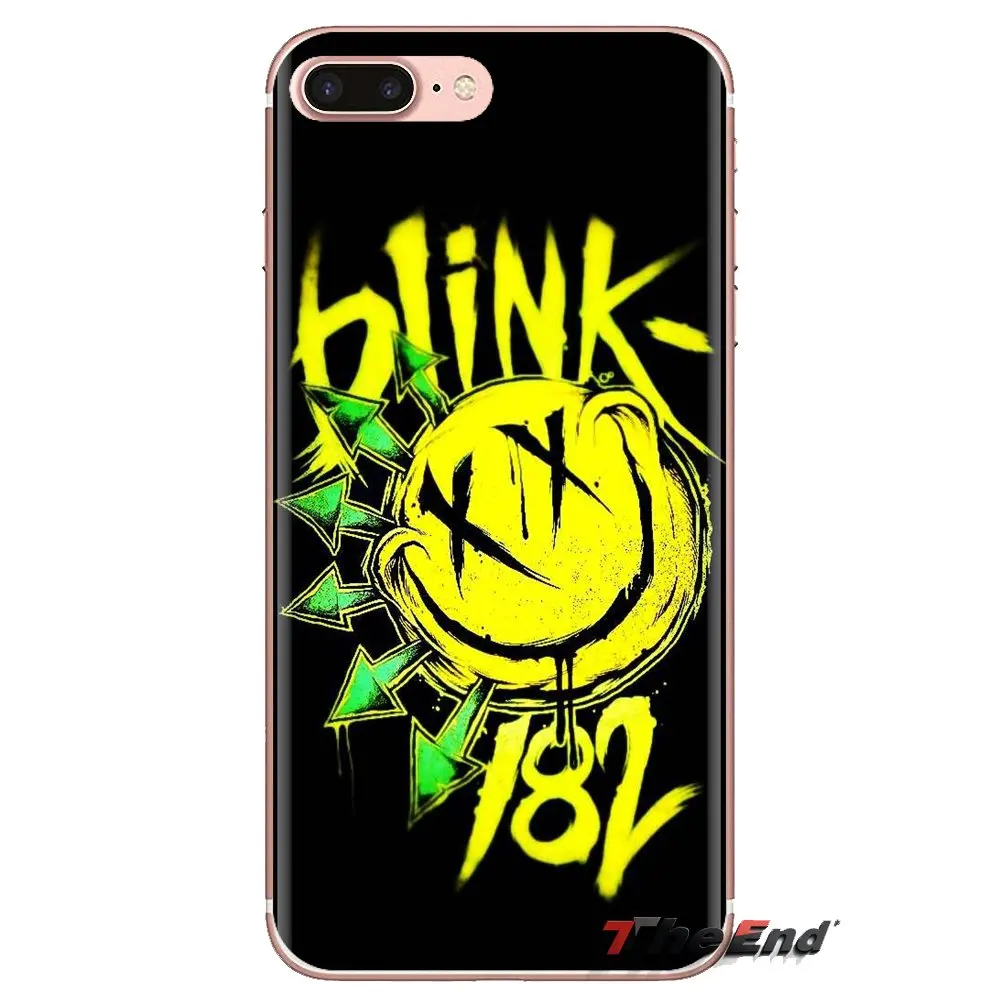 Для samsung Galaxy S3 S4 S5 Mini S6 S7 Edge S8 S9 S10 Plus Note 3 4 5 8 9 силиконовый чехол для телефона Blink 182