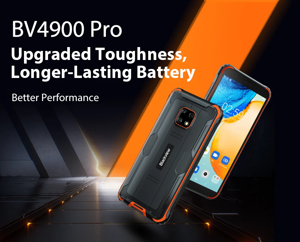 Смартфон Blackview BV4900 Pro разблокированный влагозащита IP68 экран 5 7 дюйма на базе Android 10