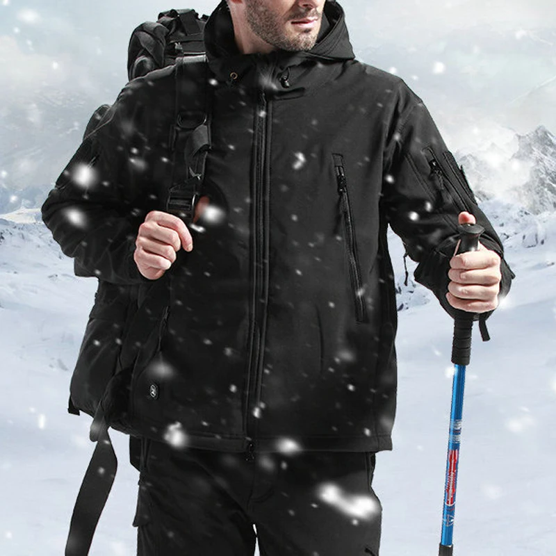 Военная тактическая куртка Мужская армейская камуфляжная мужская и пальто