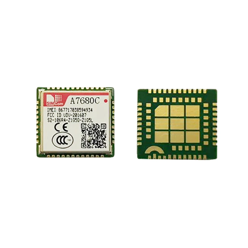Модуль SIMCom A7680C 4G Cat1 LCC + LGA посылка/LTE-TDD поддержка FOTA LBS SSL B1 B3 B5 B8 совместим с SIM800C |