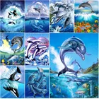 Круглая Алмазная 5D картина сделай сам, 30 х40 см