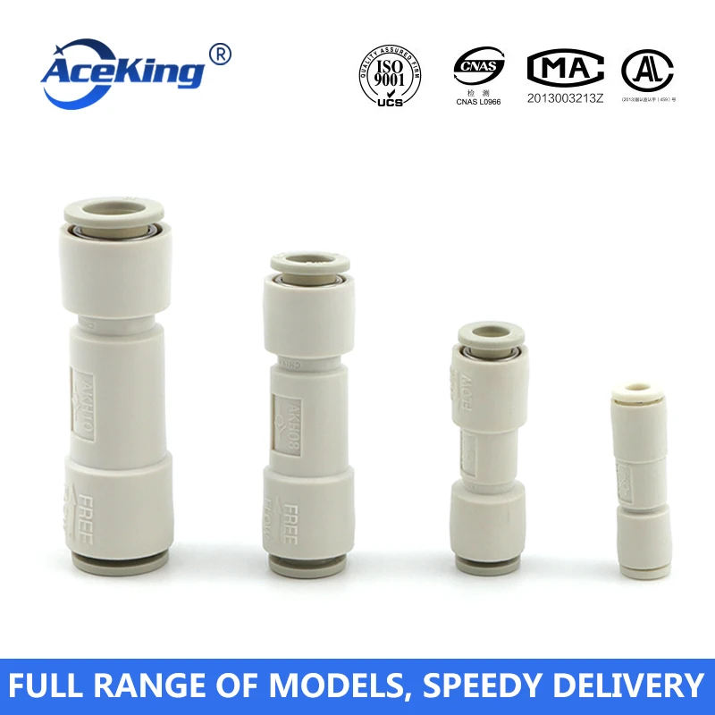 12 мм пневматическая труба односторонний клапан пневматический обратный