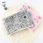 Зимний плотный теплый детский шарф для девочек и мальчиков, Детский плюшевый уплотнительный бархатный детский хлопковый мультяшный шейный платок, воротник, шарфы