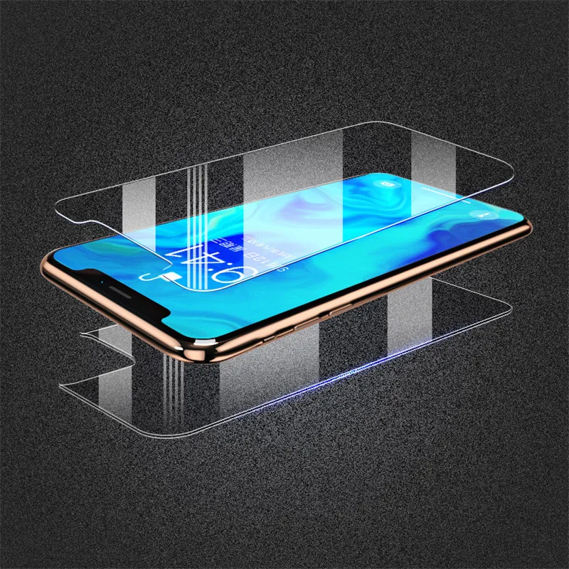 Защитное стекло 9H для передней и задней камеры iphone X XR XS 11 Pro Max 3 шт. | Мобильные