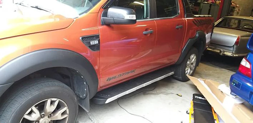 Новое поступление для Ford Ranger 2012- боковой шаг nerf бар Беговая доска, OE модель, надежное качество, низкая цена. Азия