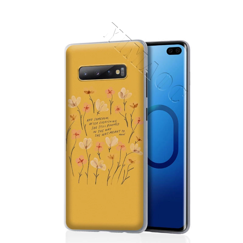 YIMAOC желтый эстетическое искусство Alien чехол для samsung Galaxy S10 S9 S8 S7 плюс A70 A60 A50 A40 A30 A20