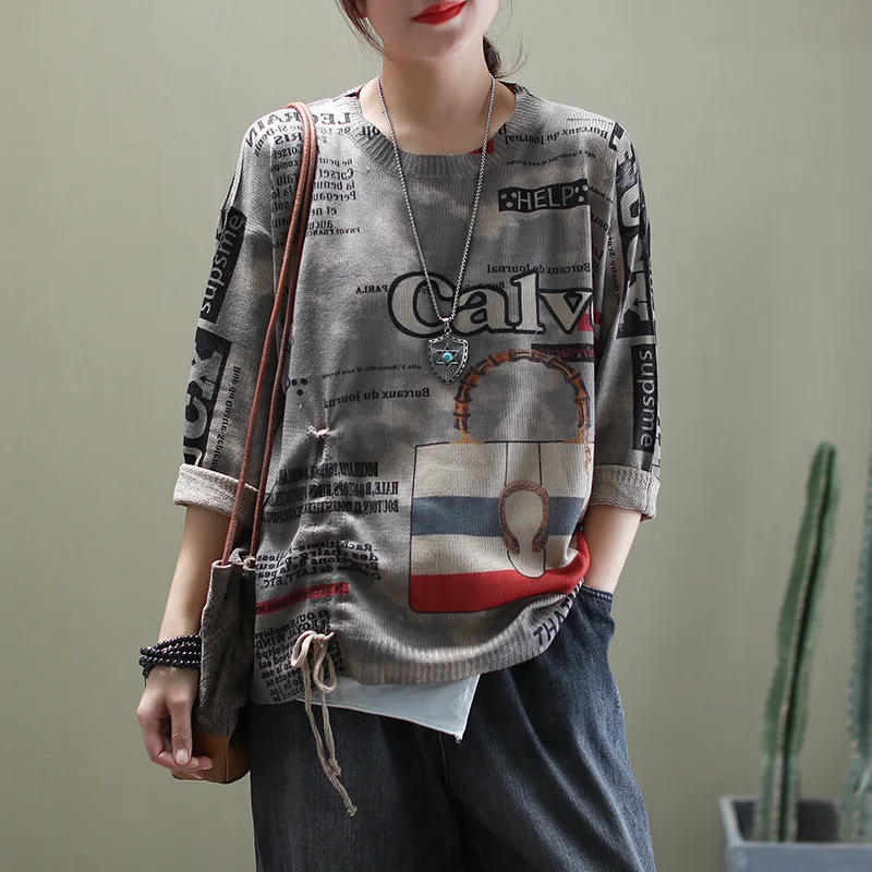 Весенняя футболка 2020 Модные женские пуловеры свободные универсальные топы новые