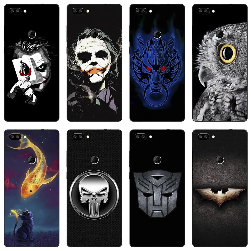 

Soft Silicone Phone Case for Oukitel Mix 2 5.99" Printing Rose Flower Animal Cute Cartoon Prattered back case For Oukitel Mix 2